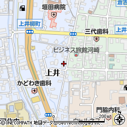 鳥取県倉吉市上井260-5周辺の地図