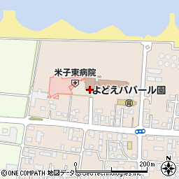 よどえババール園周辺の地図