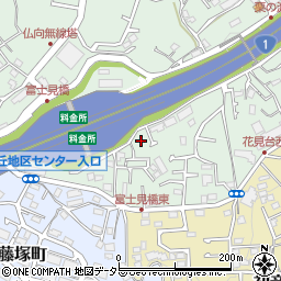 神奈川県横浜市保土ケ谷区仏向町1325-61周辺の地図