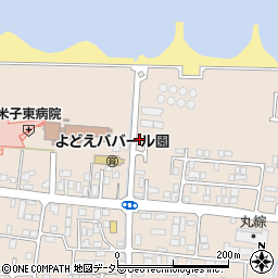 鳥取県米子市淀江町佐陀1359-4周辺の地図