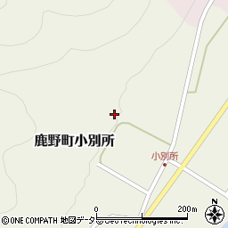 鳥取県鳥取市鹿野町小別所211周辺の地図