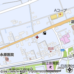 鳥取県米子市淀江町西原1118周辺の地図