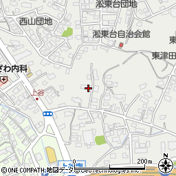 島根県松江市東津田町1661周辺の地図