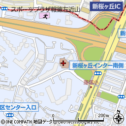 横浜市今井地区センター体育館周辺の地図