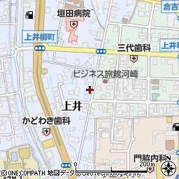 鳥取県倉吉市上井260-3周辺の地図