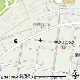 岐阜県美濃加茂市前平町周辺の地図