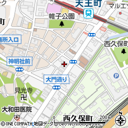 田中動物病院周辺の地図
