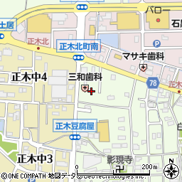 岐阜県岐阜市正木1201周辺の地図