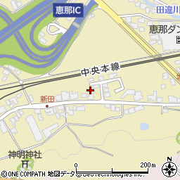 カフェ中山道水戸屋周辺の地図