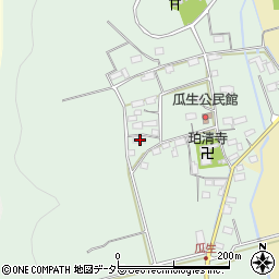 滋賀県長浜市瓜生町255-1周辺の地図