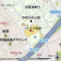 サンキ綾瀬店周辺の地図