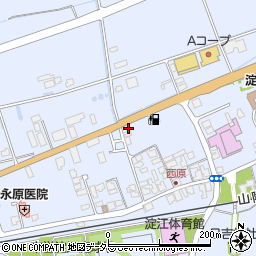 鳥取県米子市淀江町西原1118-1周辺の地図