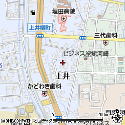 鳥取県倉吉市上井275-1周辺の地図