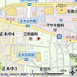 岐阜県岐阜市正木1207周辺の地図