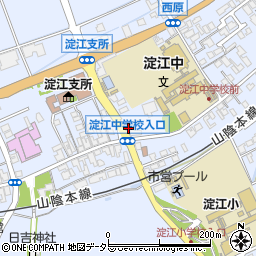 鳥取県米子市淀江町西原670周辺の地図