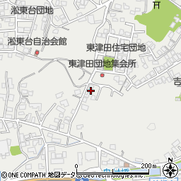 島根県松江市東津田町1707周辺の地図