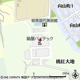 岐阜県関市桃紅大地1周辺の地図