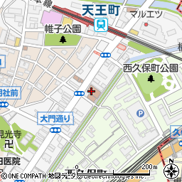 横浜市岩間市民プラザ周辺の地図