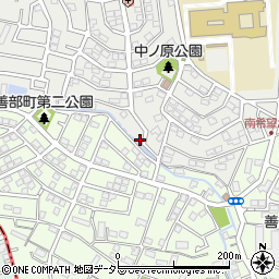 神奈川県横浜市旭区南希望が丘93-7周辺の地図