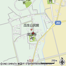 滋賀県長浜市瓜生町242周辺の地図