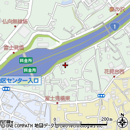 神奈川県横浜市保土ケ谷区仏向町1328-9周辺の地図
