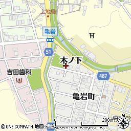 京都府舞鶴市亀岩町4周辺の地図