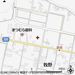 岐阜県美濃加茂市牧野2556周辺の地図