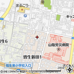 ヴィレッヂ生田周辺の地図