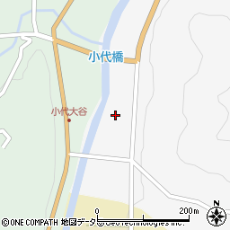 兵庫県美方郡香美町小代区野間谷9周辺の地図