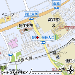 鳥取県米子市淀江町西原684周辺の地図