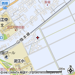 鳥取県米子市淀江町西原197-16周辺の地図