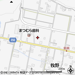 岐阜県美濃加茂市牧野2561周辺の地図