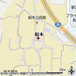 鳥取県鳥取市船木54周辺の地図