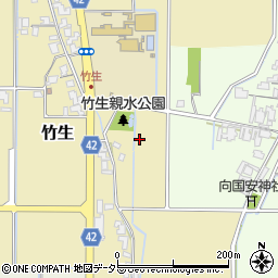 鳥取県鳥取市竹生周辺の地図