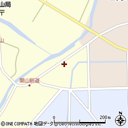 兵庫県豊岡市日高町栗山11周辺の地図