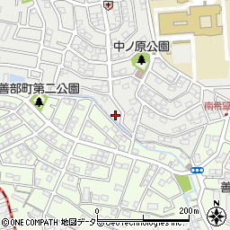 神奈川県横浜市旭区南希望が丘93-8周辺の地図