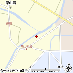兵庫県豊岡市日高町栗山7周辺の地図