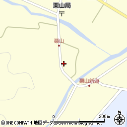 兵庫県豊岡市日高町栗山518周辺の地図