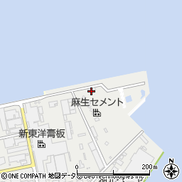富栄丸馬潟港扱店周辺の地図