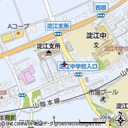 鳥取県米子市淀江町西原703-1周辺の地図