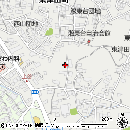 島根県松江市東津田町1662周辺の地図