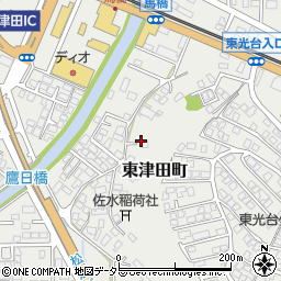 島根県松江市東津田町1922周辺の地図