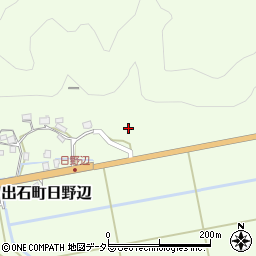兵庫県豊岡市出石町日野辺378周辺の地図