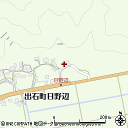 兵庫県豊岡市出石町日野辺390周辺の地図