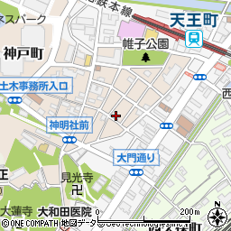 神奈川県横浜市保土ケ谷区神戸町11-2周辺の地図