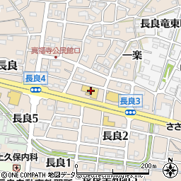 岐阜トヨペット長良店周辺の地図