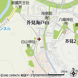岐阜県岐阜市芥見海戸山17周辺の地図