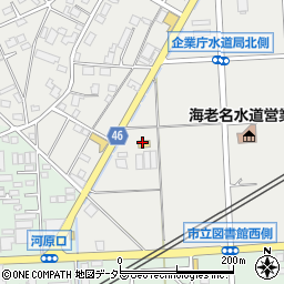 バーミヤン 海老名上郷店周辺の地図