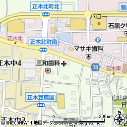 岐阜県岐阜市正木1211周辺の地図