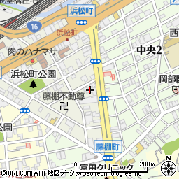 横浜ハイコーポ周辺の地図